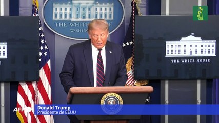 Trump cambia de tono ante la pandemia de coronavirus tras perder terreno en los sondeos