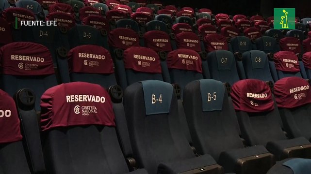 Ciudad de México reabre cines bajo estrictos protocolos por la pandemia