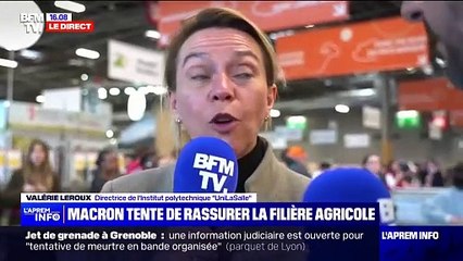 Valérie Leroux (Institut polytechnique UniLaSalle): "Il y a un besoin énorme de jeunes diplômés" dans le monde agricole