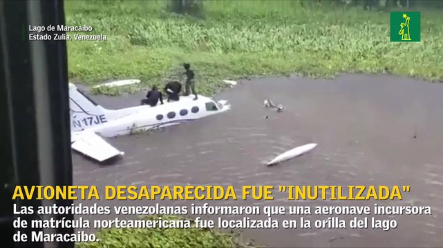 Avioneta desaparecida voló a Venezuela donde fue detenida con tres ocupantes