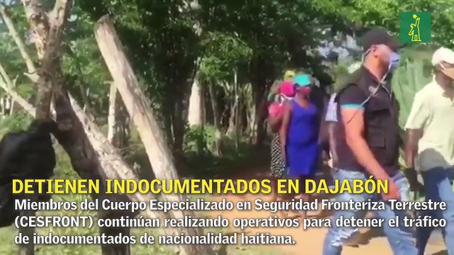 Detienen a decenas de haitianos indocumentados intentando entrar a RD