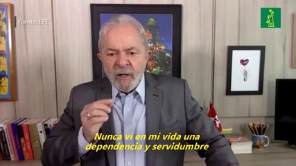 "Es una vergüenza": Lula acusa a Bolsonaro de ser el "lamebotas" de EE.UU.
