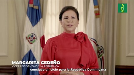 El mensaje de despedida y agradecimiento de Margarita Cedeño