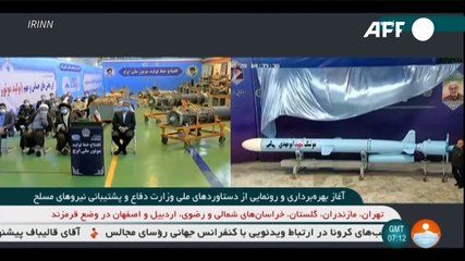 Irán presenta dos nuevos misiles de alcance incrementado