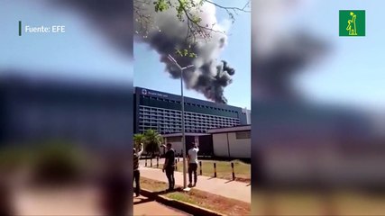 Un incendio obliga a evacuar un hospital en Brasilia en plena pandemia