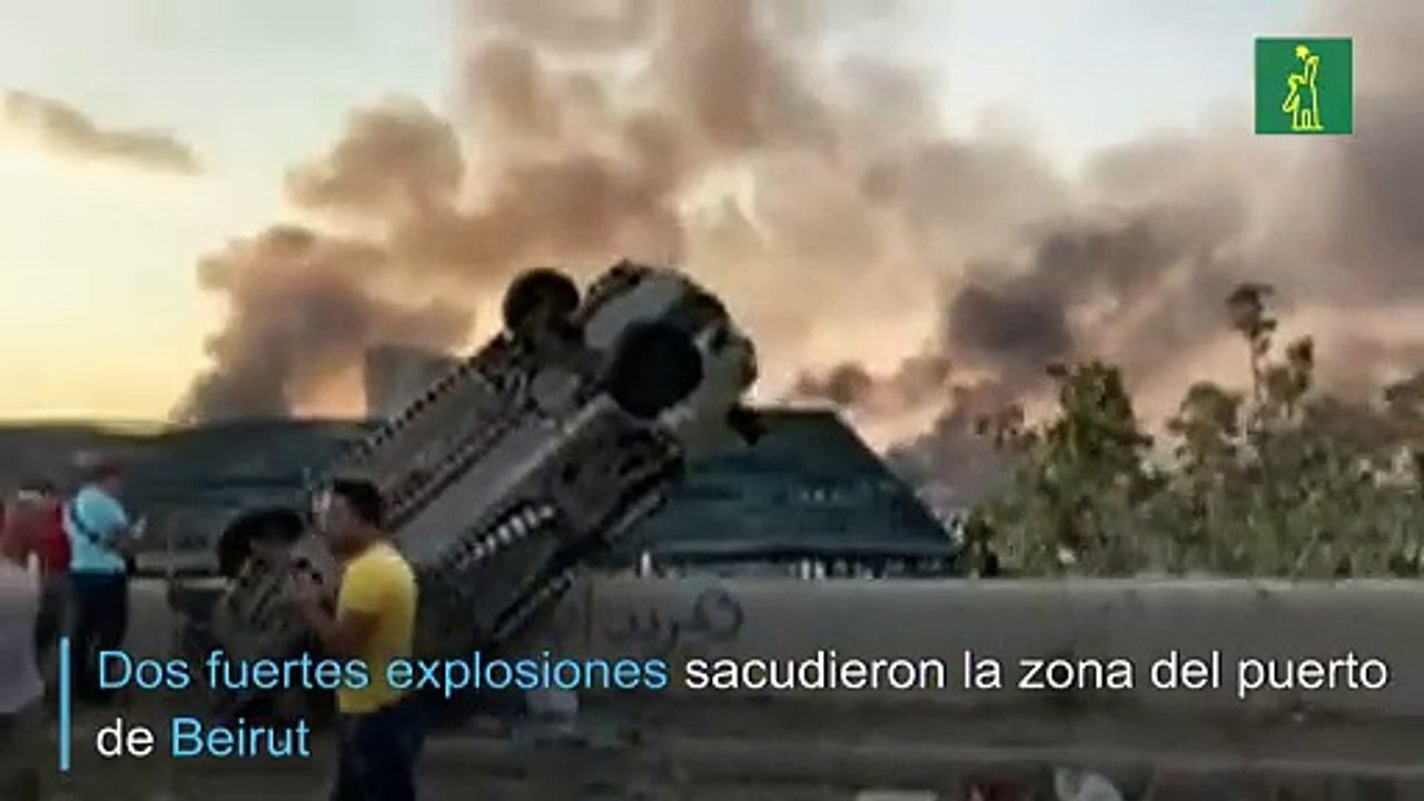 Muertos y heridos por dos explosiones en el puerto de Beirut