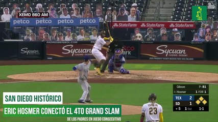 Padres de San Diego hicieron historia con 4to grand slam en juegos consecutivos