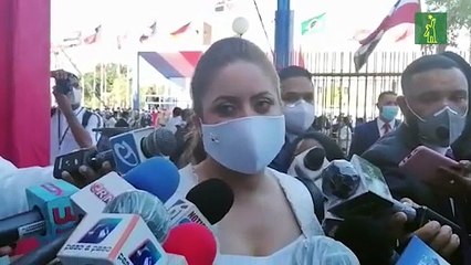 Gloria Reyes: ¨tengan las tranquilidad que todo continuará; cada familia recibira las ayudas que ha estado recibiendo¨