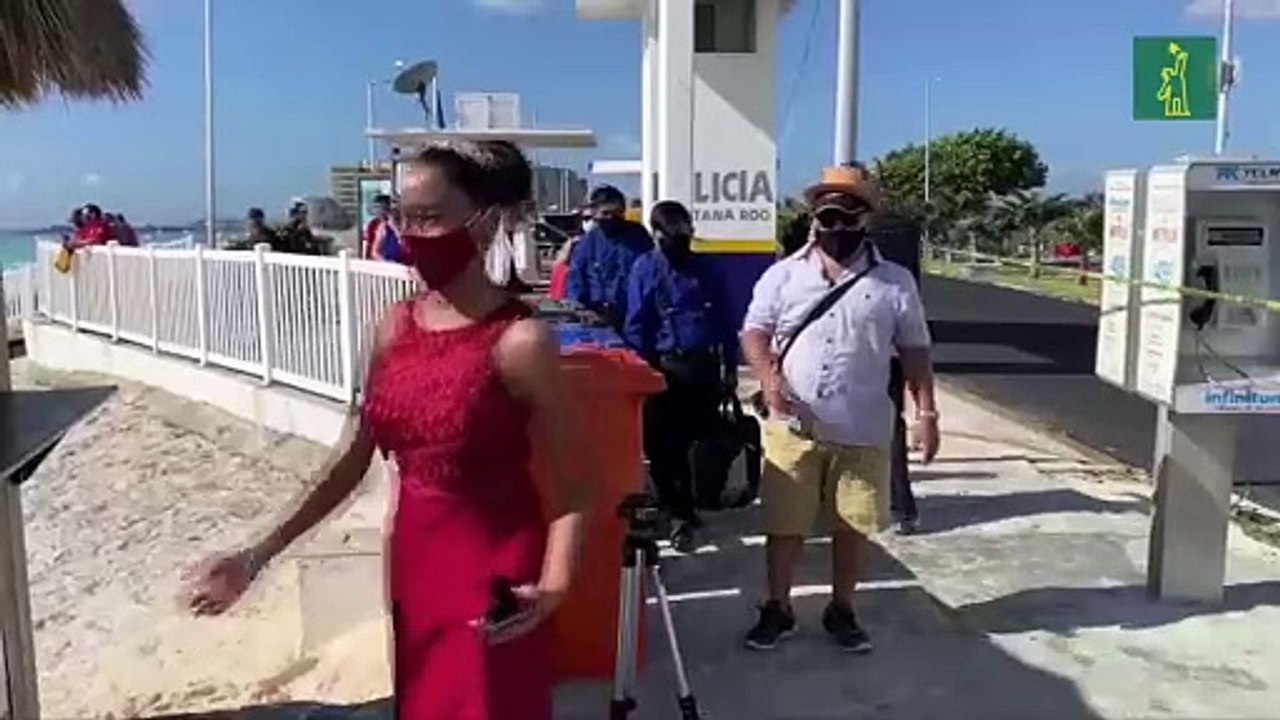 Estado mexicano de Quintana Roo se abre al turismo tras bajar riesgo por COVID-19