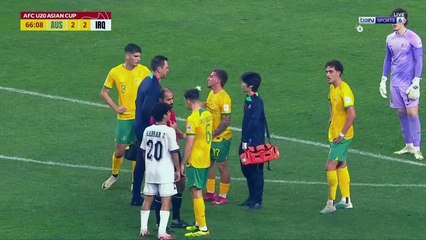 كأس آسيا تحت 20 سنة  العراق  استراليا   الشوط الثاني 2025-02-22
