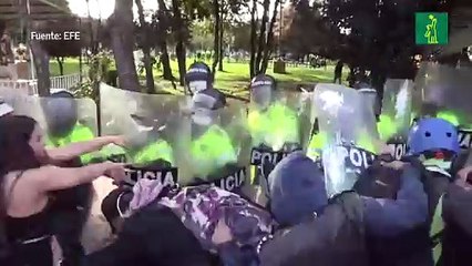 De "auténtica masacre" califica alcaldesa de Bogotá las muertes durante protestas