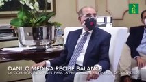 Danilo Medina recibe informe de acciones contra COVID-19
