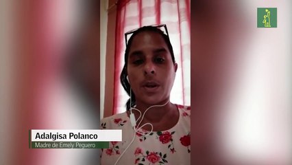Madre de Emely Peguero pide a la población que no la dejen sola