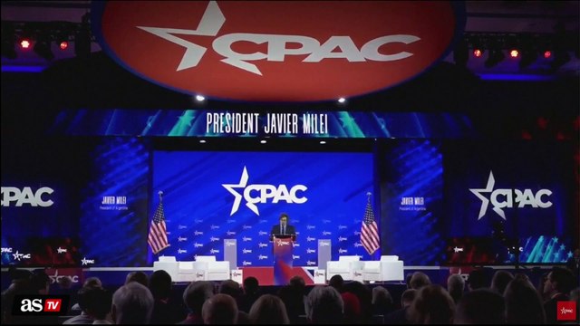 Discurso de Milei en la CPAC