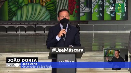 Gobernador de Sao Paulo dice que vacuna china contra covid-19 podría salir este año