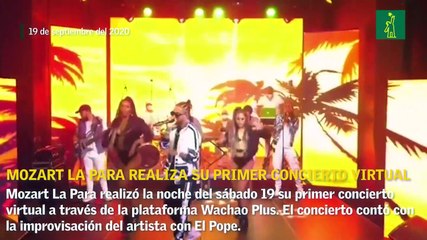 Mozart La Para realiza su primer concierto virtual