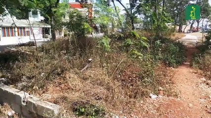 Demandan del alcalde Manuel Jiménez la terminación del parque de Villa Carmen