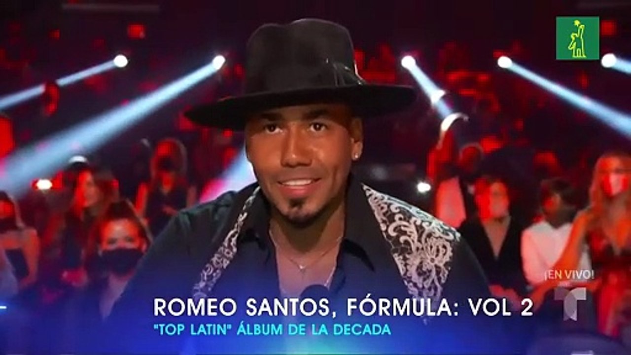 Romeo Santos logra el Premio Billboard Top Latin Album de la Década por su album Formula: Vol. 2