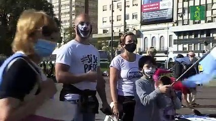 Nuevas protestas contra las políticas del Gobierno argentino en varias ciudades