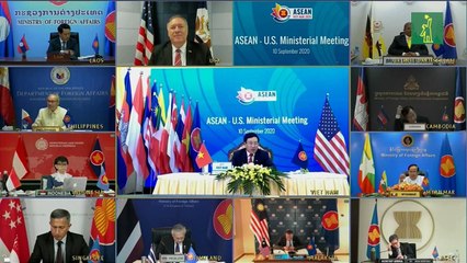 Mike Pompeo insta al Sudeste Asiático a no dejarse "avasallar" por China