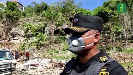 Así continúa el desalojo en el Gran Parque de Las Américas, Los Farallones