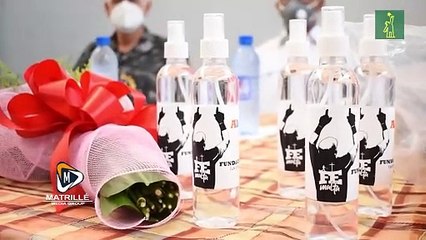 Hanser Alberto realiza entrega de insumos para prevenir el COVID-19 a la PN