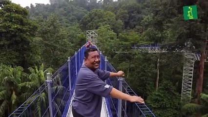 Un paseo de altura en Malasia