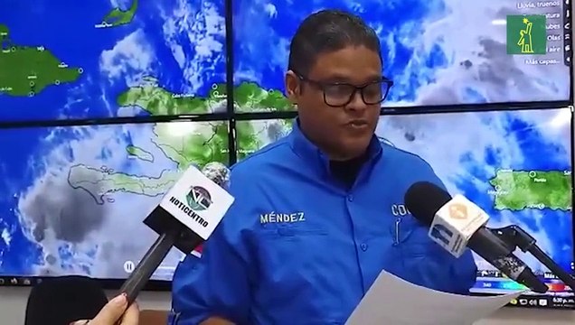 COE mantiene 5 provincias en alerta amarilla y 14 en provincias en alerta verde