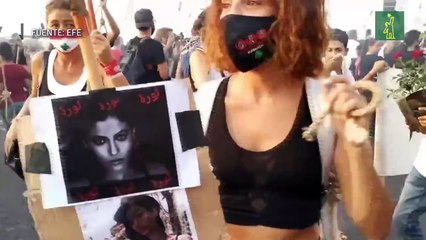 Un mes después de la explosión, Beirut recuerda en silencio a sus víctimas