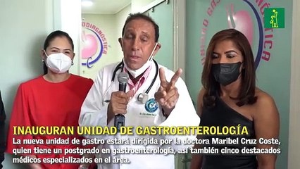 Clínica Cruz Jiminián inaugura Unidad de Gastroenterología