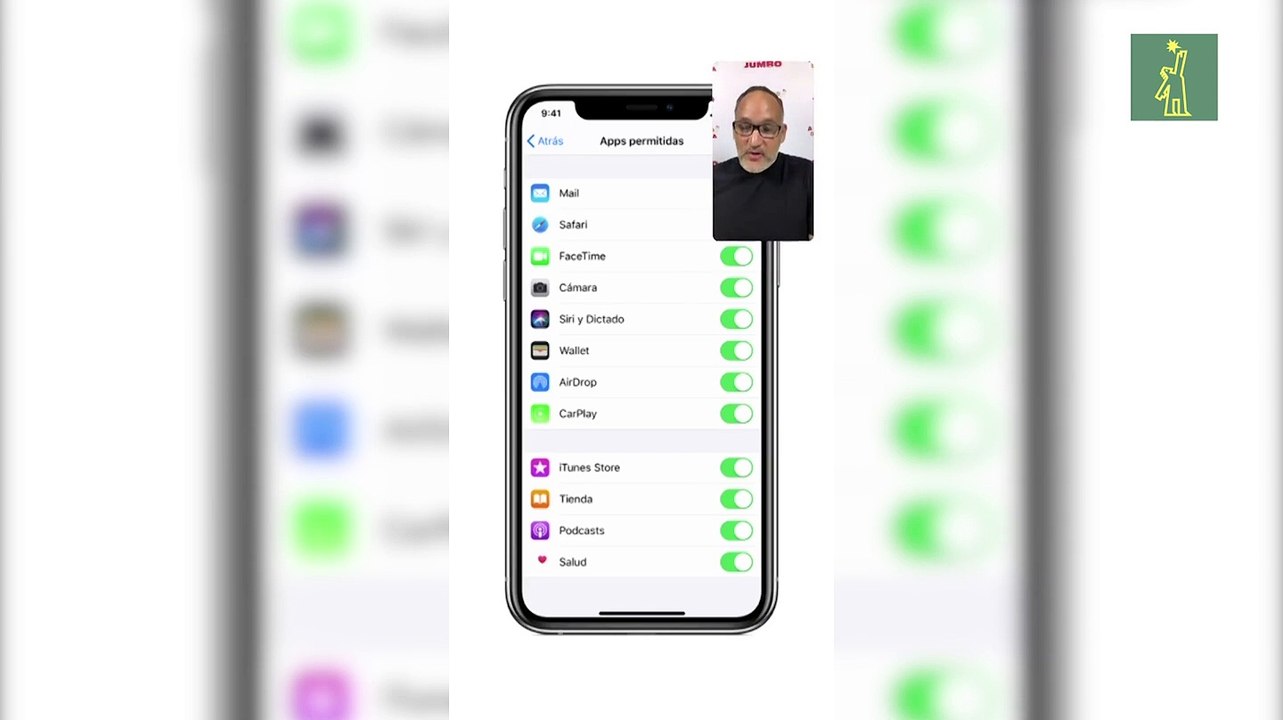 Controles parentales para IOS