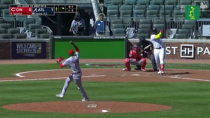 Marcell Ozuna sentencia la victoria de los Bravos