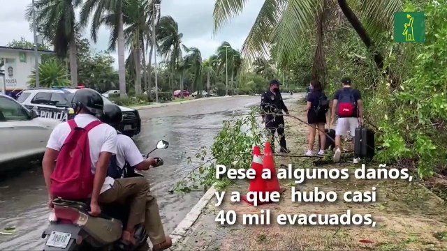 Delta golpea a México sin víctimas pero con daños materiales