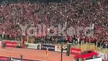 القمة تشتعل مبكرا من المدرجات.. هتافات قوية من جماهير الأهلي والزمالك 🔴⚪️