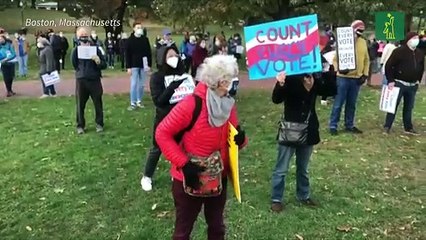 Trump multiplica impugnaciones en estados donde se impone Biden