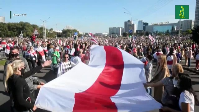 Decenas de miles de bielorrusos desafían al presidente Lukashenko pese a la represión