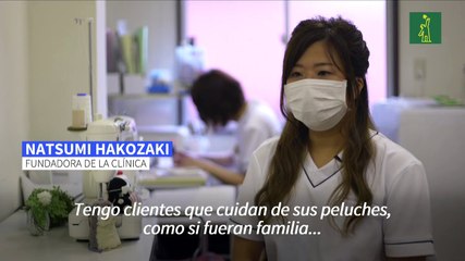 La 'clínica' de Tokio que 'cura' juguetes de peluche
