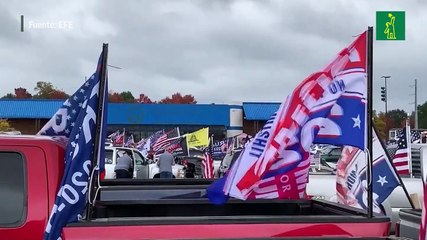 Trump sigue en campaña y espera no perder el corazón de Pensilvania, un estado clave