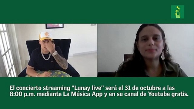TEASER: Lunay habla con Diario Libre de su concierto streaming el 31 de octubre y sus influencias musicales