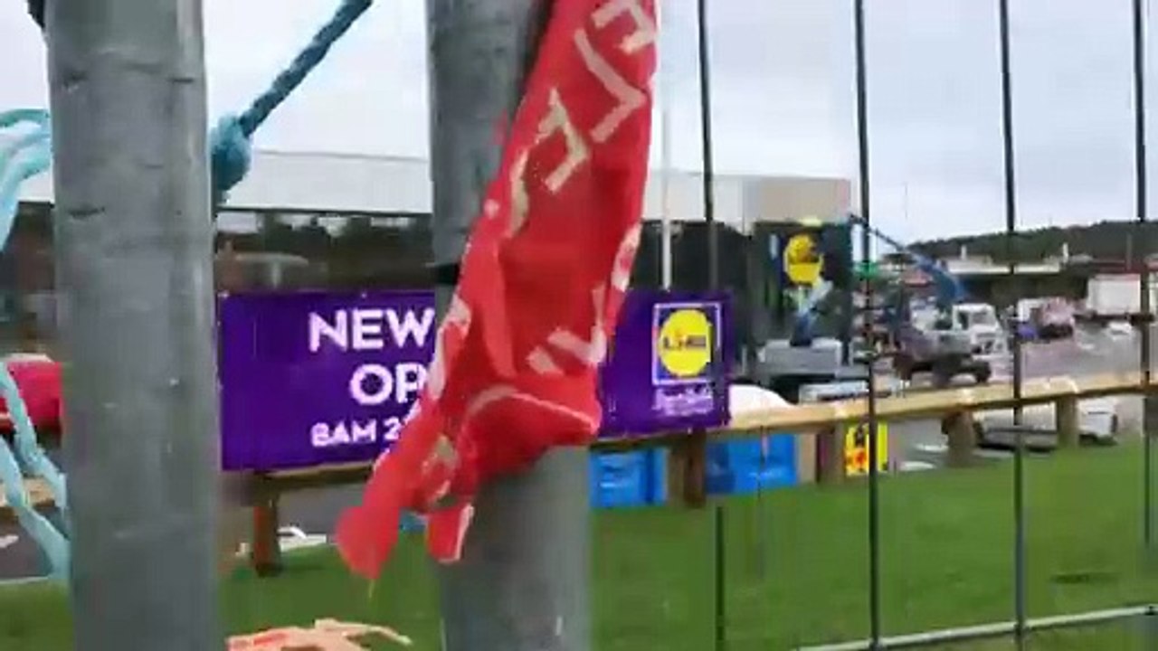 Watch: Lidl Northern Ireland make the finishing touches to their 'newest and biggest ever store' ahead of this week's opening following £9million investment