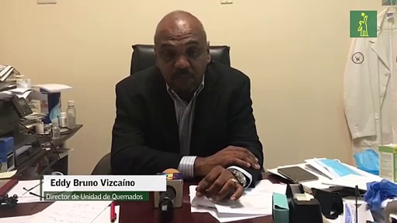 Eddy Bruno Vizcaíno dice que "están en situación crítica" los pacientes con quemaduras por explosión de planta de GLP en Licey