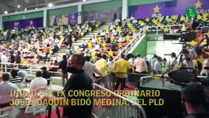 Inicio del  IX Congreso Ordinario José Joaquín Bidó Medina