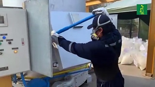 Perú incinera 19 toneladas de drogas decomisadas en la pandemia