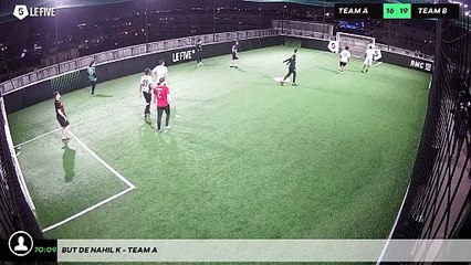 But de Nahil K - Team A