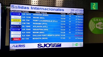 Costa Rica abre su frontera aérea para reactivar el turismo