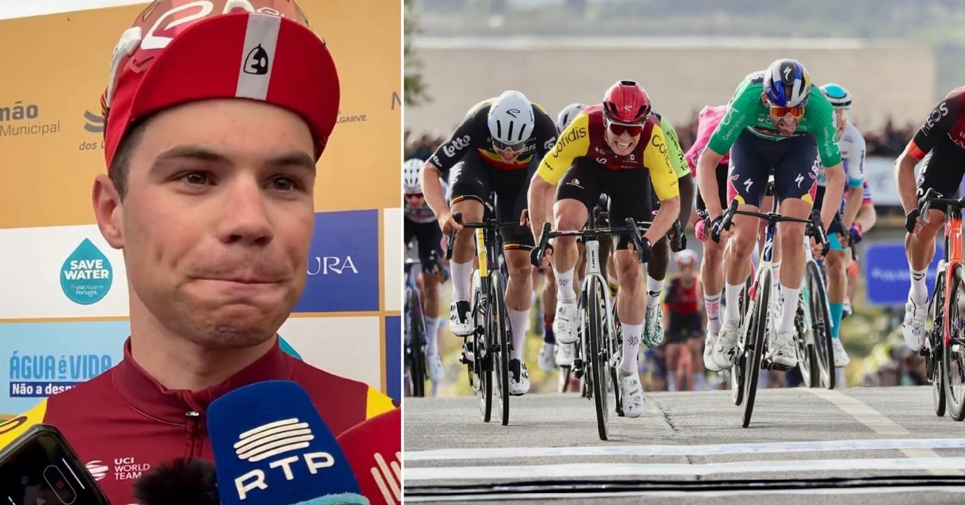Cycling - Volta ao Algarve 2025 - Milan Fretin : "To beat Wout Van Aert, Arnaud De Lie and the others..."