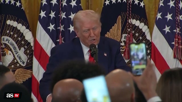 David J. Harris Jr. Tries to Hug Trump—It Doesn’t Go as Planned