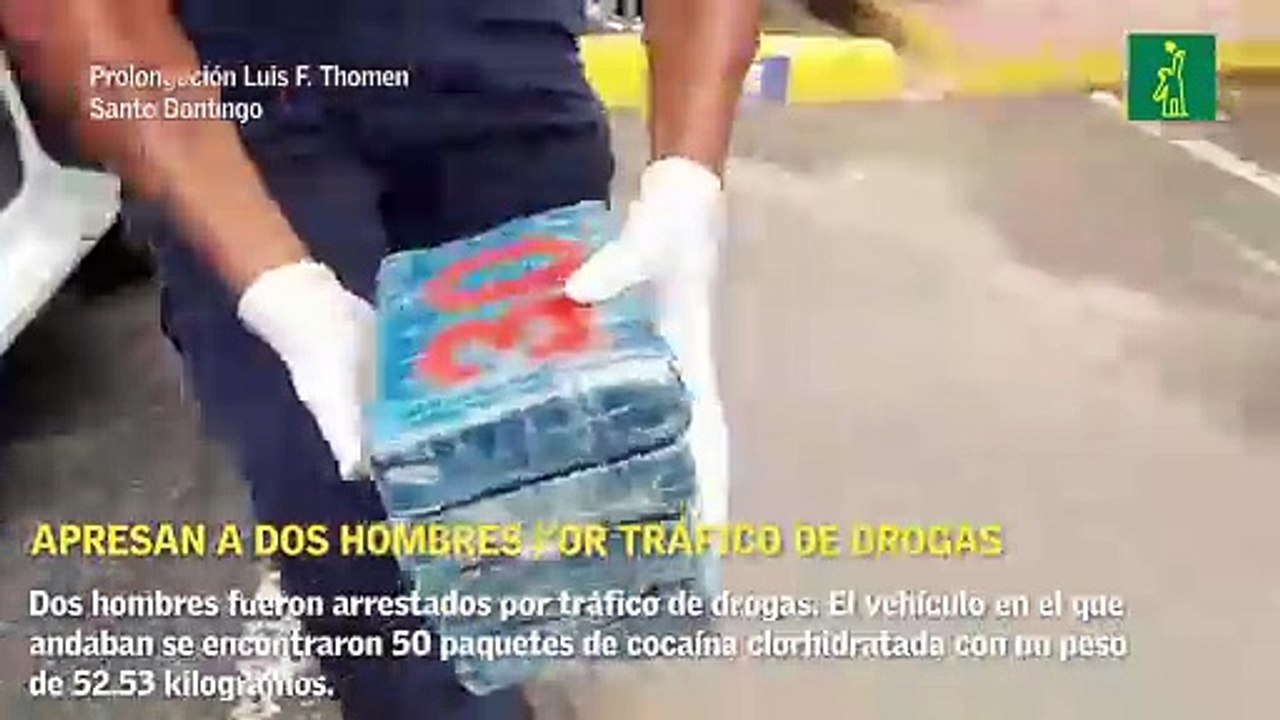 Envían a prisión a dos hombres por tráfico de drogas