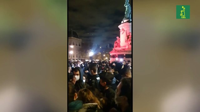 Indignación en Francia por desmantelamiento violento de campamento de migrantes