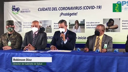 Robinson Díaz asegura que en el ministerio de Salud "solo hay una positividad de un 5.1%"